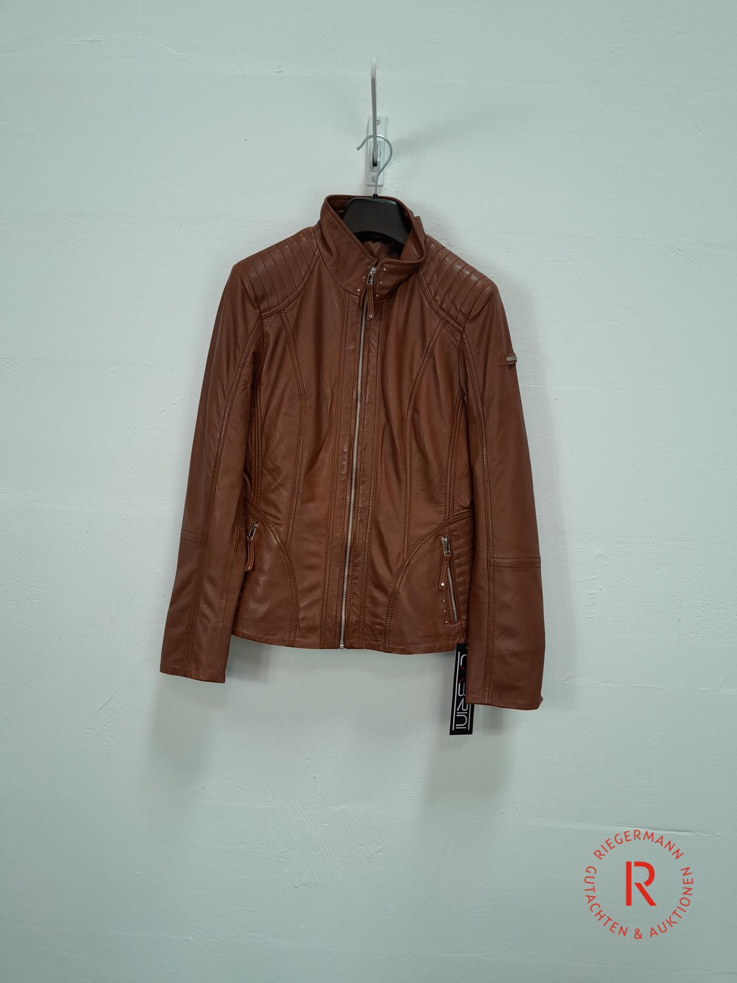 DAMEN LEDERJACKE GRÖSSE 36